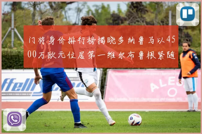 门将身价排行榜揭晓多纳鲁马以4500万欧元位居第一维尔布鲁根紧随其后